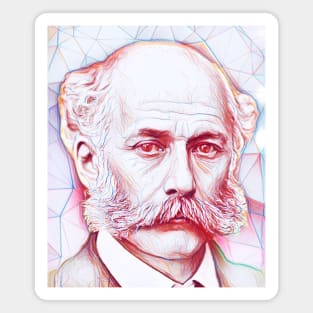 Joseph Bazalgette Portrait | Joseph Bazalgette Artwork | Line Art Magnet